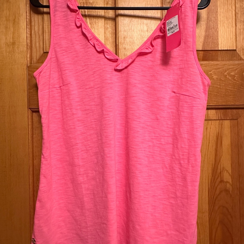 Lilly Pulitzer Gigi Ruffle Tank Top